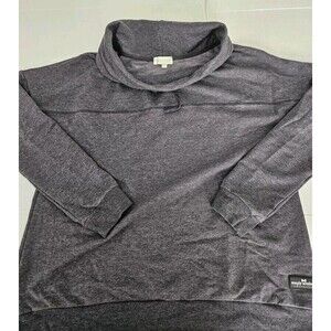 Simply Southern Gray Barrel Neck Longsleeved Pullover XL